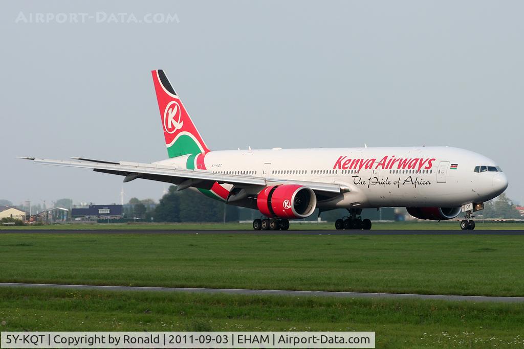 5Y-KQT, 2005 Boeing 777-2U8/ER C/N 33682, at spl