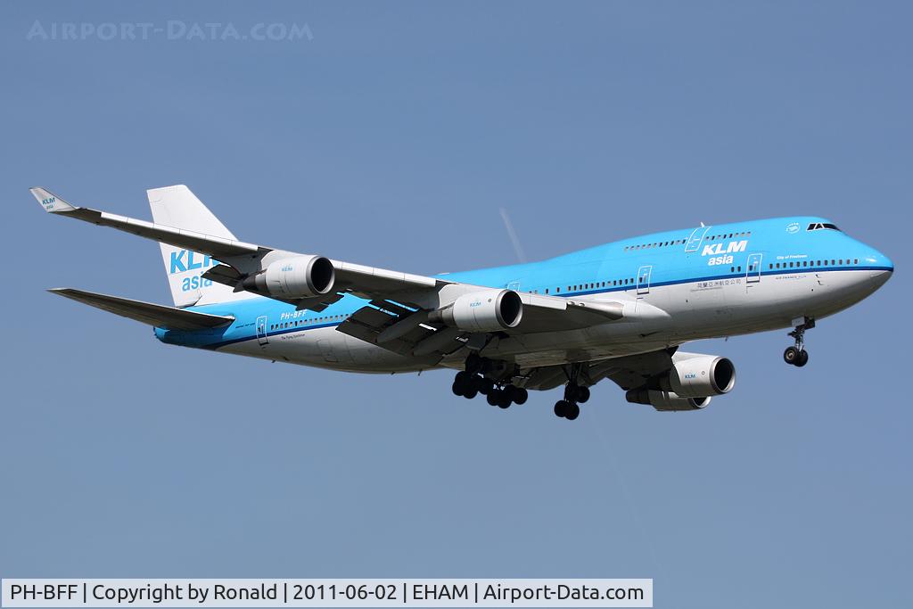 PH-BFF, 1990 Boeing 747-406BC C/N 24202, at spl