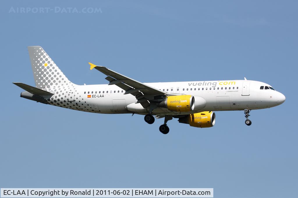 EC-LAA, 2006 Airbus A320-214 C/N 2678, at spl