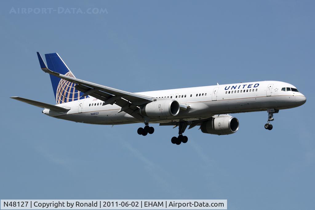 N48127, 1998 Boeing 757-224 C/N 28968, at spl