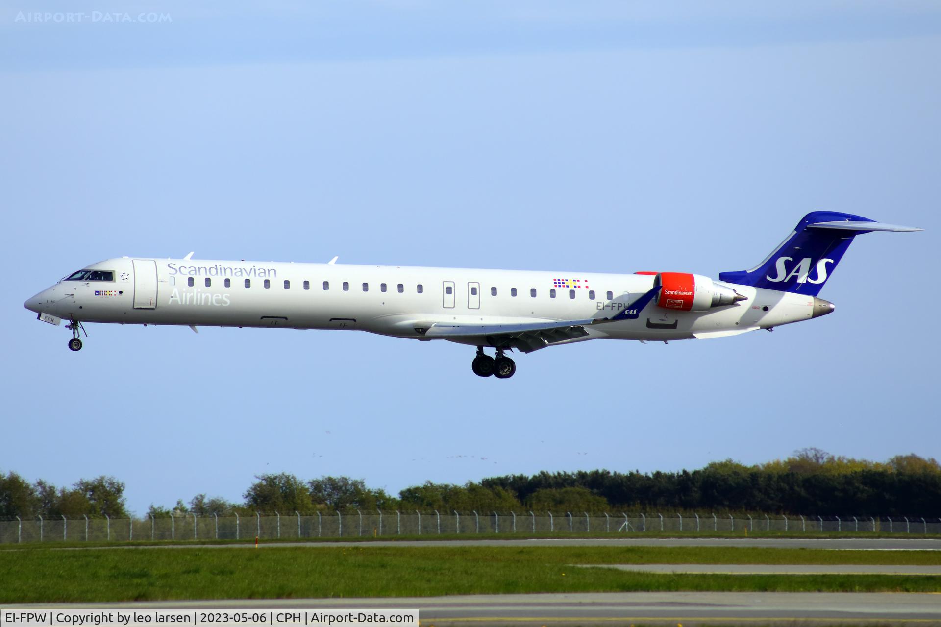 EI-FPW, 2018 Bombardier CRJ-900 (CL-600-2D24) C/N 15443, Copenhagen 6.5.2023