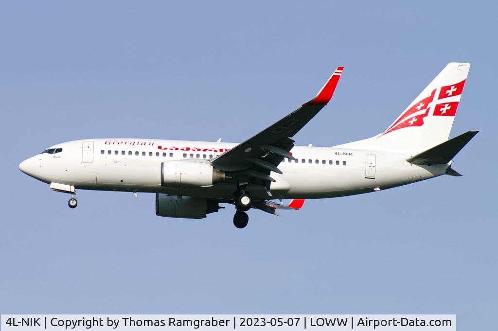 4L-NIK, 2009 Boeing 737-783 C/N 34548, Georgian Airways Boeing 737-700