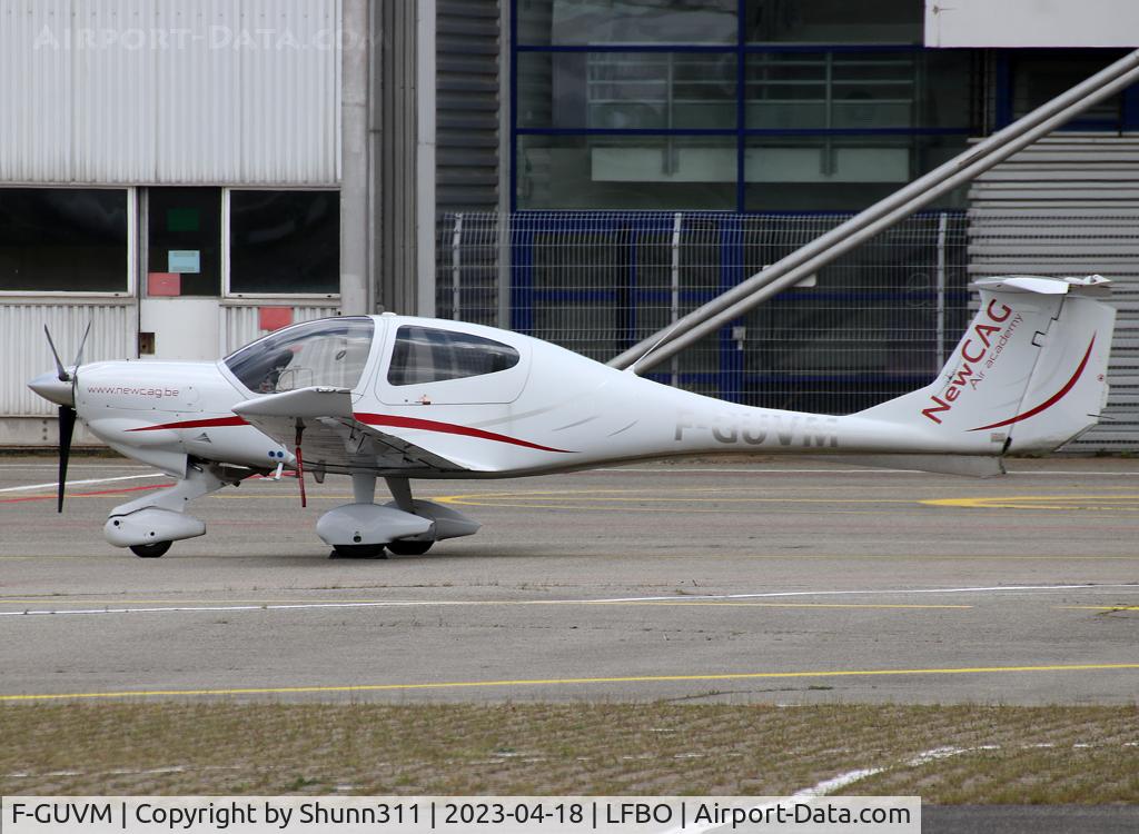 F-GUVM, 2006 Diamond DA-40D Diamond Star C/N D4.139, Parked at the General Aviation area...