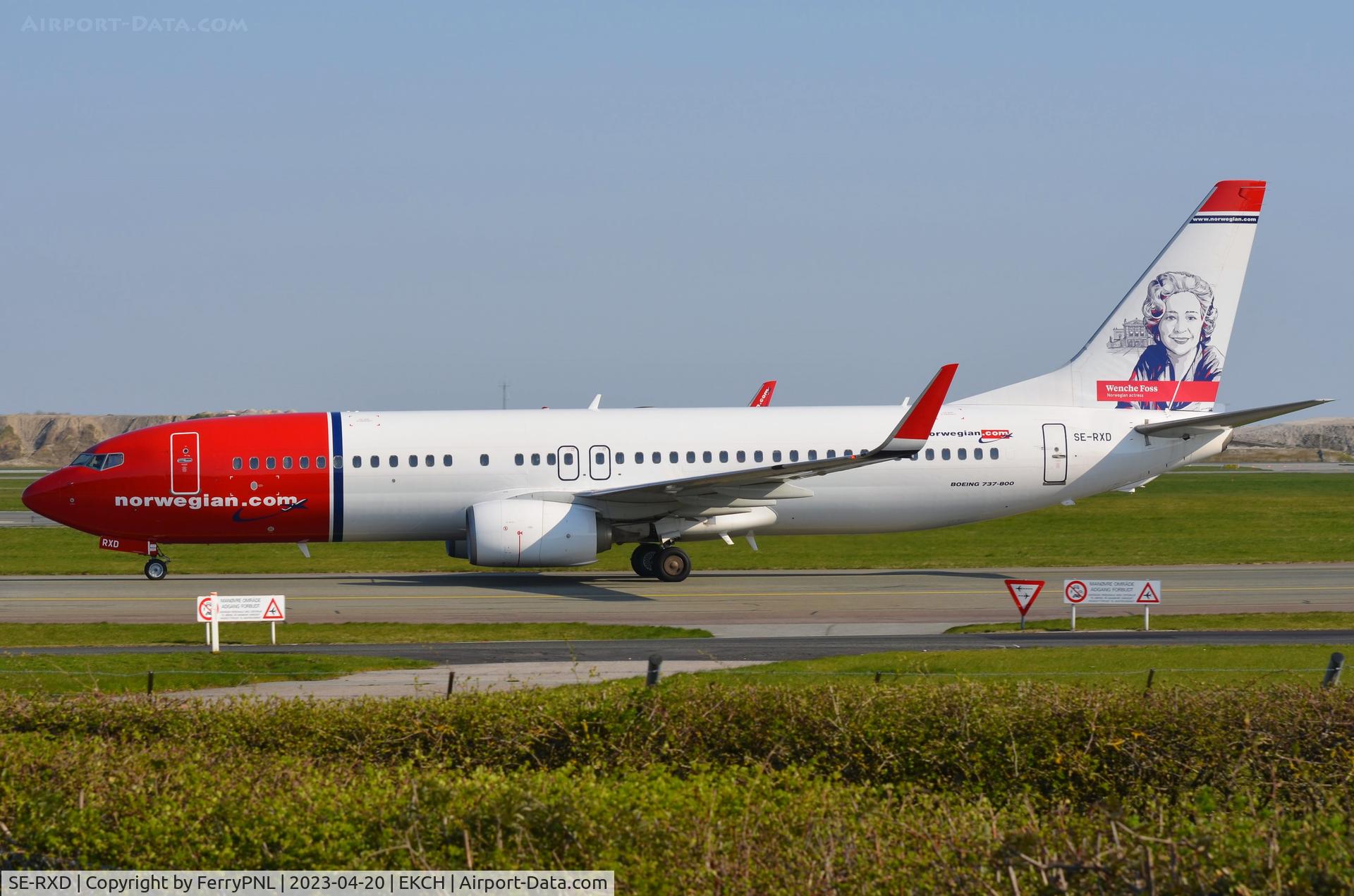 SE-RXD, 2013 Boeing 737-86N C/N 38043, Norwegian B738