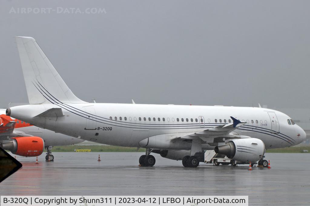 B-320Q, 2009 Airbus A319-115(CJ) C/N 3826, Parked at the General Aviation area...