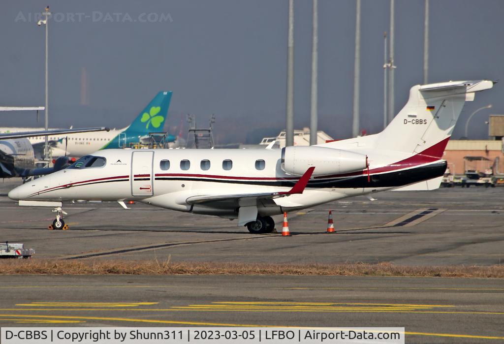 D-CBBS, 2016 Embraer EMB-505 Phenom 300 C/N 50500343, Parked at the General Aviation area...