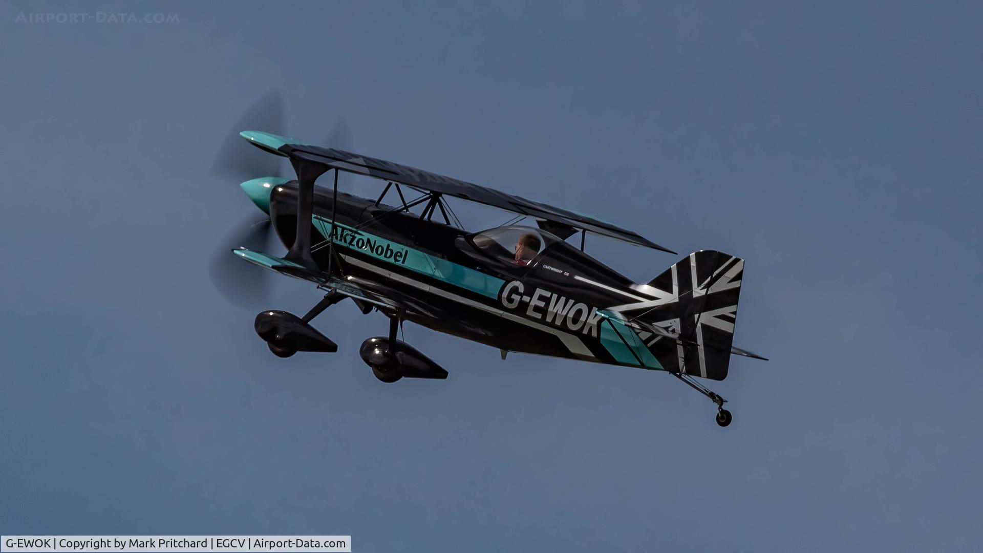 G-EWOK, 2022 Pitts S-1-11B Super Stinker C/N LAA 273-15364, Shot at Sleap Airfield