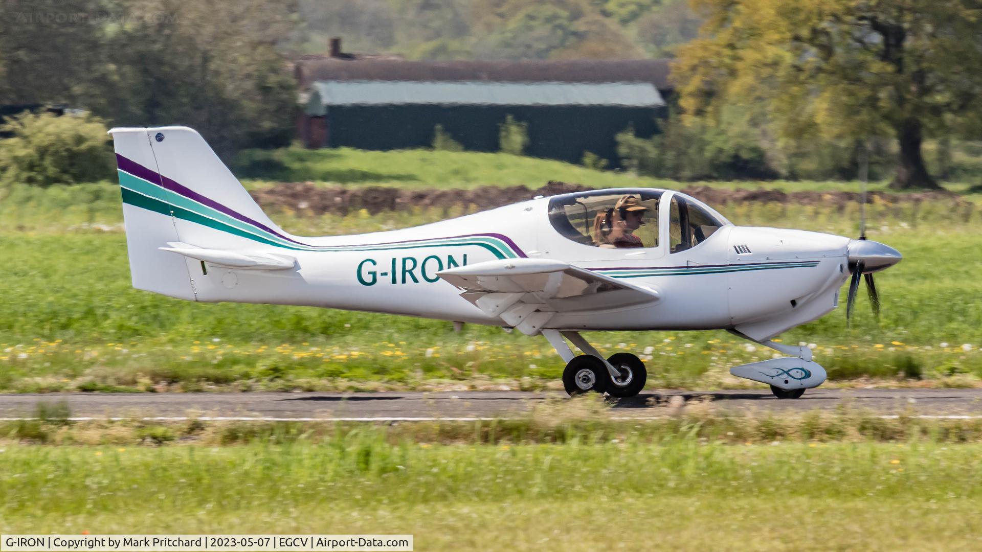 G-IRON, 2005 Europa XS Tri-Gear C/N PFA 247-14235, Shot at Sleap Airfield