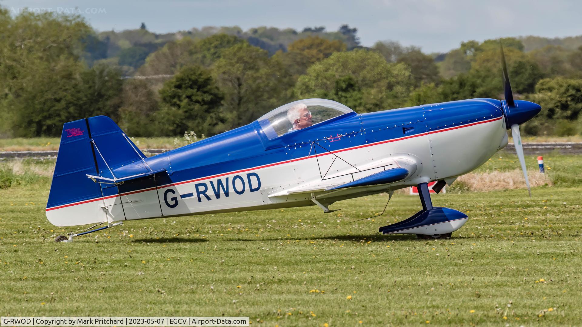 G-RWOD, Dan Rihn DR.107 One Design C/N PFA 264-14472, Shot at Sleap Airfield