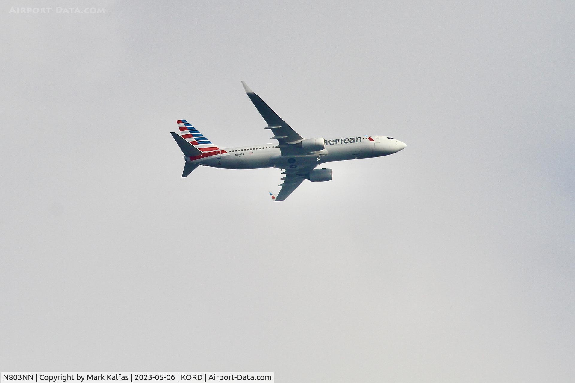 N803NN, 2009 Boeing 737-823 C/N 29566, American Boeing 737-823, N803NN, operating as AA536 arriving from CLT at ORD