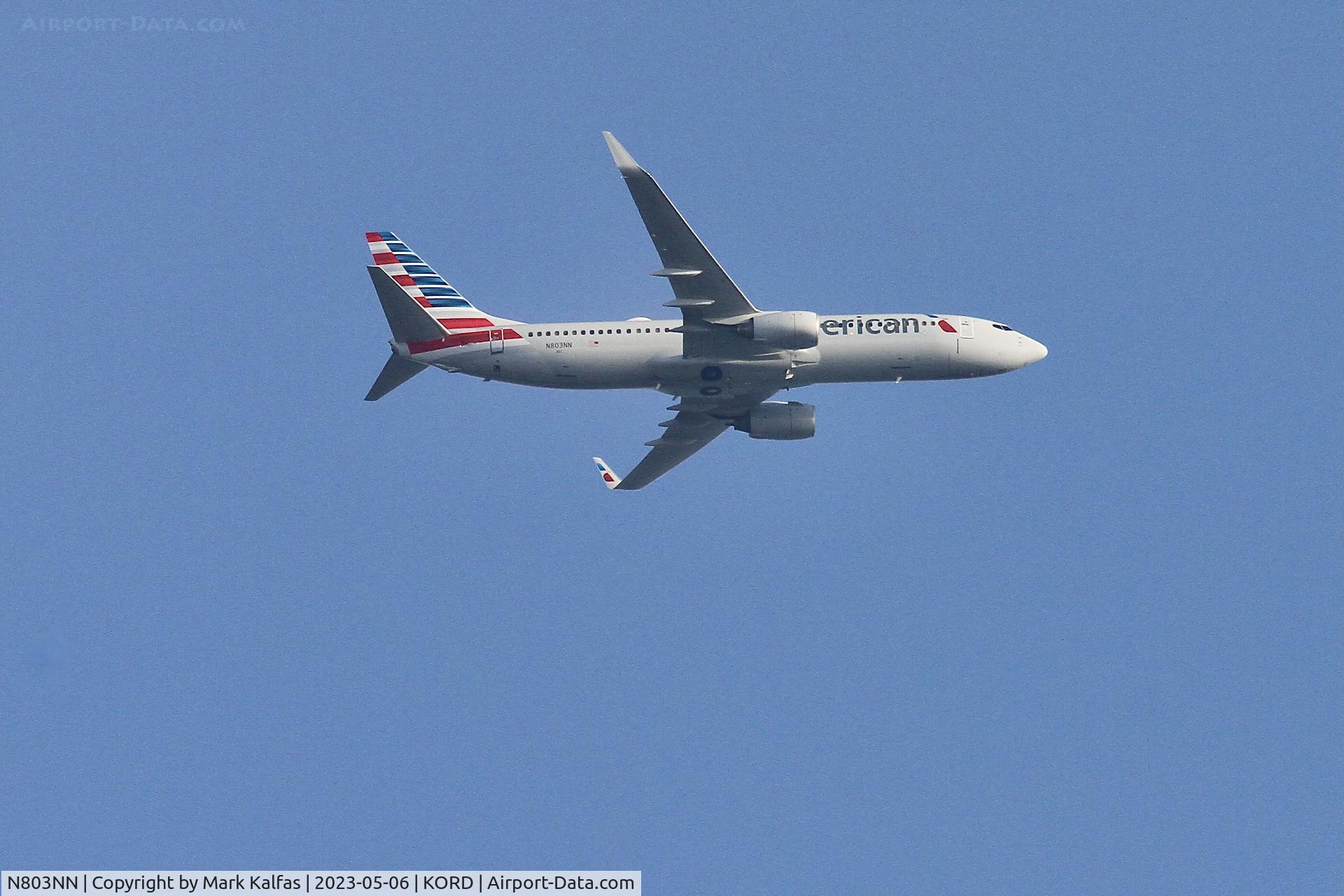 N803NN, 2009 Boeing 737-823 C/N 29566, American Boeing 737-823, N803NN, operating as AA536 arriving from CLT at ORD