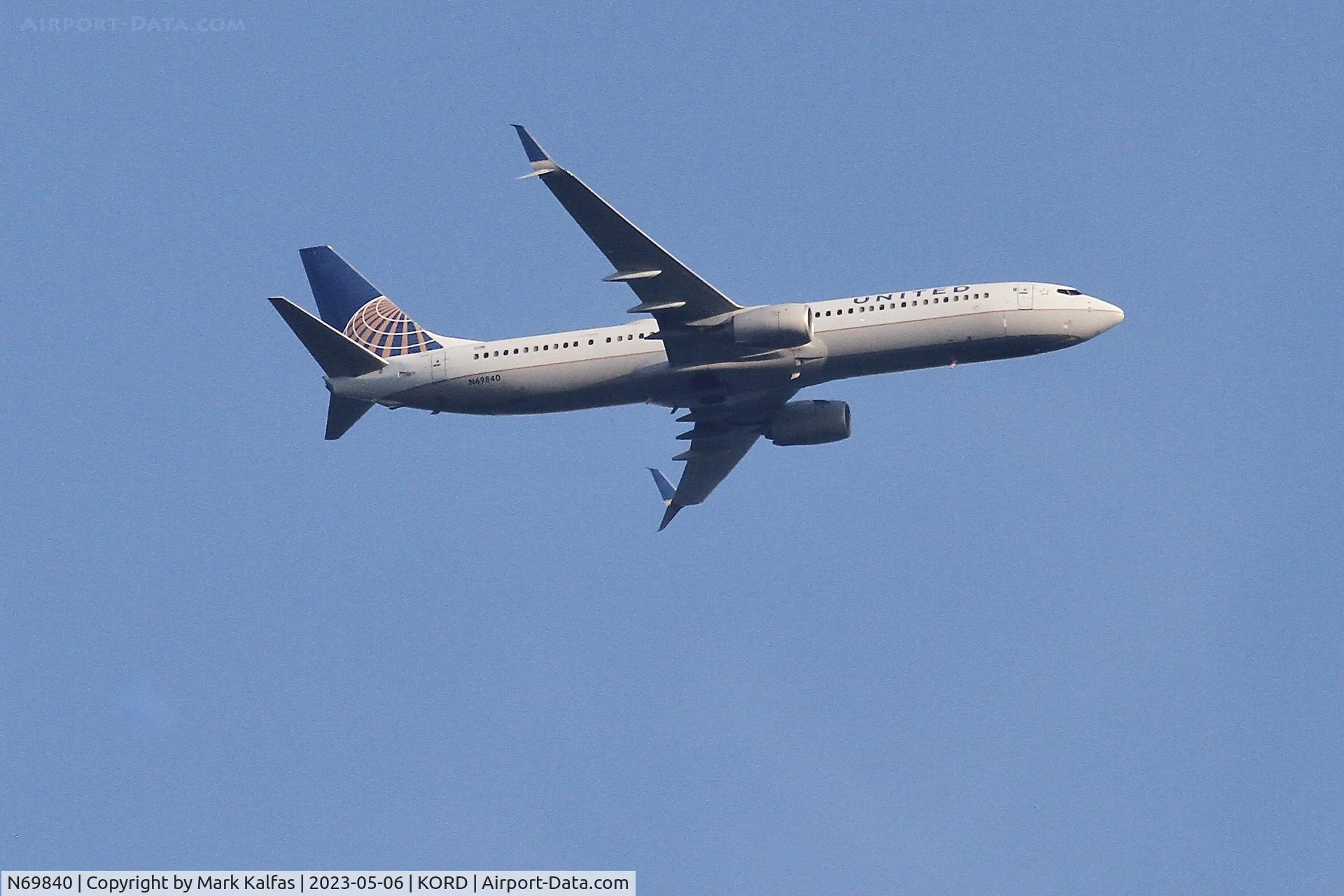 N69840, 2015 Boeing 737-924/ER C/N 42181, United Airlines Boeing 737-924/ER, N69840, UA1046 arriving at ORD from ATL.