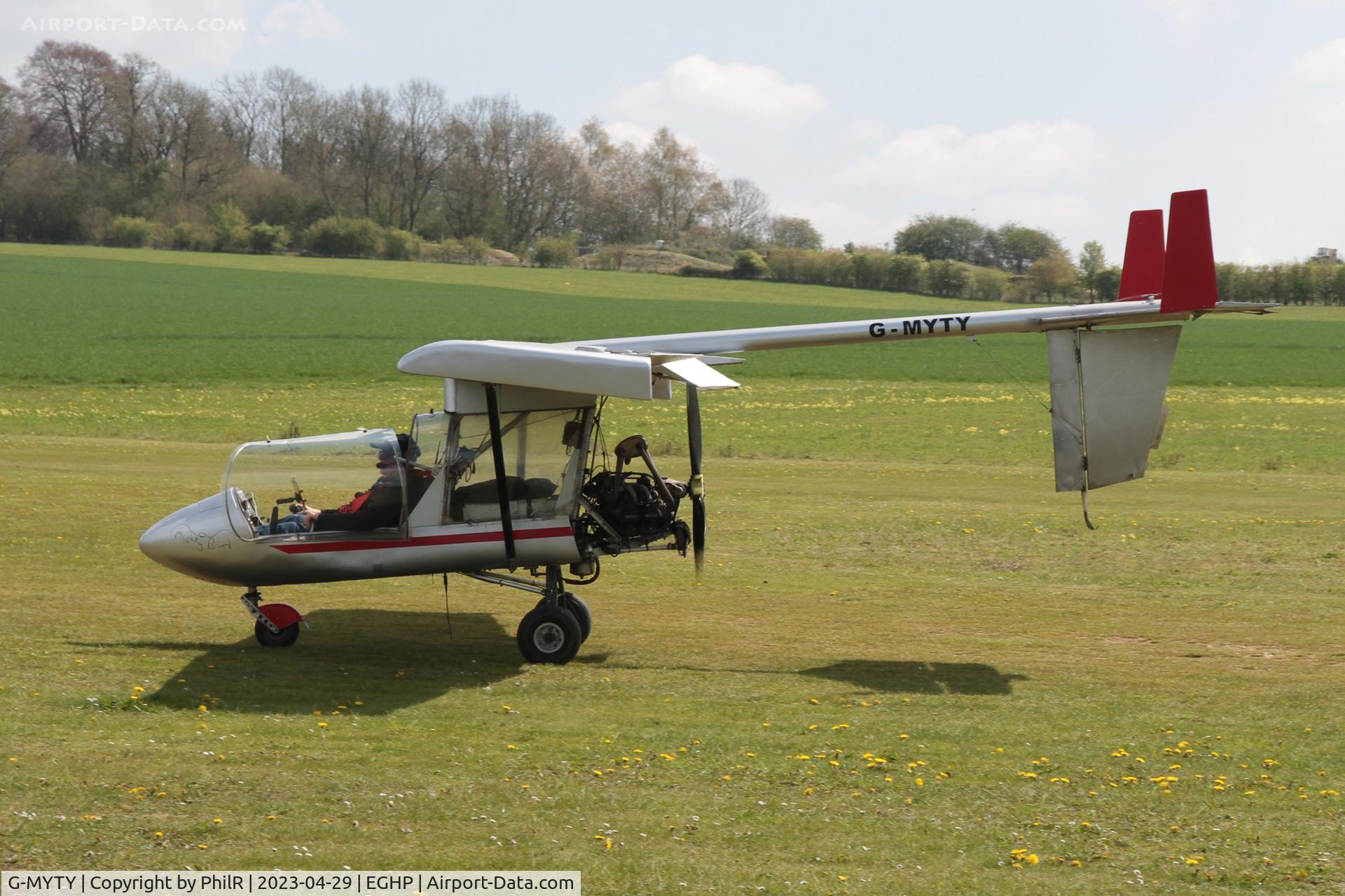 G-MYTY, 1994 CFM Streak Shadow Series M C/N PFA 206-12607, G-MYTY 1994 Streak Shadow Series M (modified) Popham