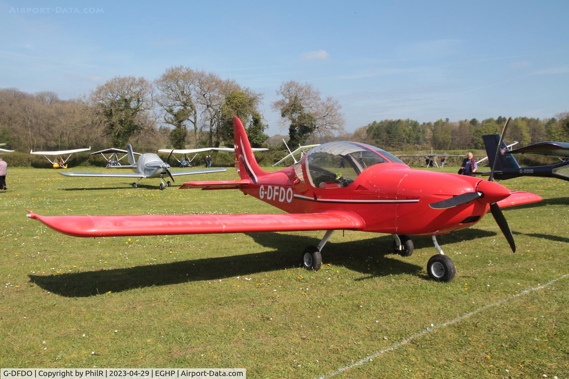 G-DFDO, 2016 Evektor EV-97 Eurostar SL C/N 2016-4229, G-DFDO 2016 Light Sport Aviation Ltd  EV-97 Eurostar SL Microlight Popham