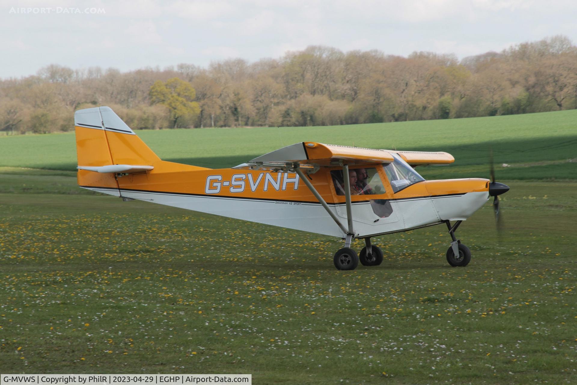 G-MVWS, 1989 Thruster T300 C/N 089-T300-378, G-MVWS 1989 Thruster Aircraft (UK) Ltd Thruster T300 Popham