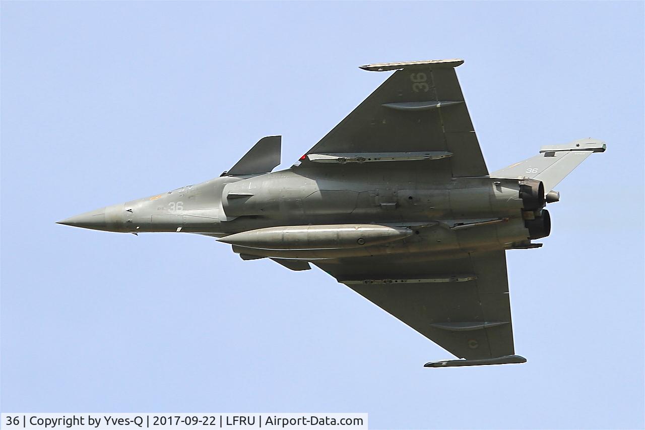 36, Dassault Rafale M C/N 36, Daussault Rafale M, On display, Morlaix-Ploujean airport (LFRU-MXN) Air show 2017