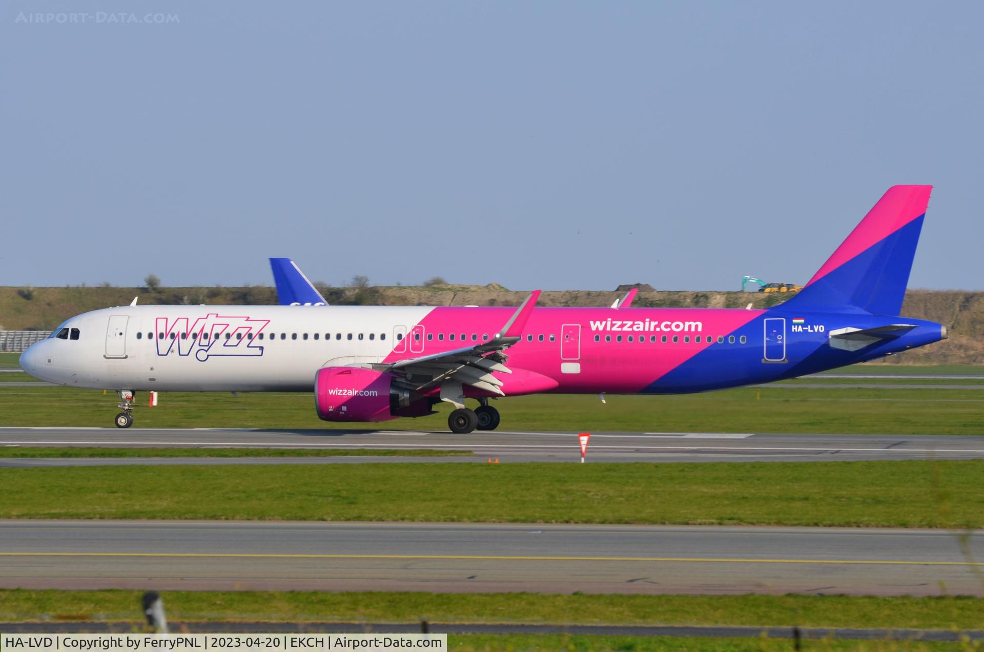 HA-LVD, 2019 Airbus A321-271NX C/N 8882, Wizzair  A321 Neo