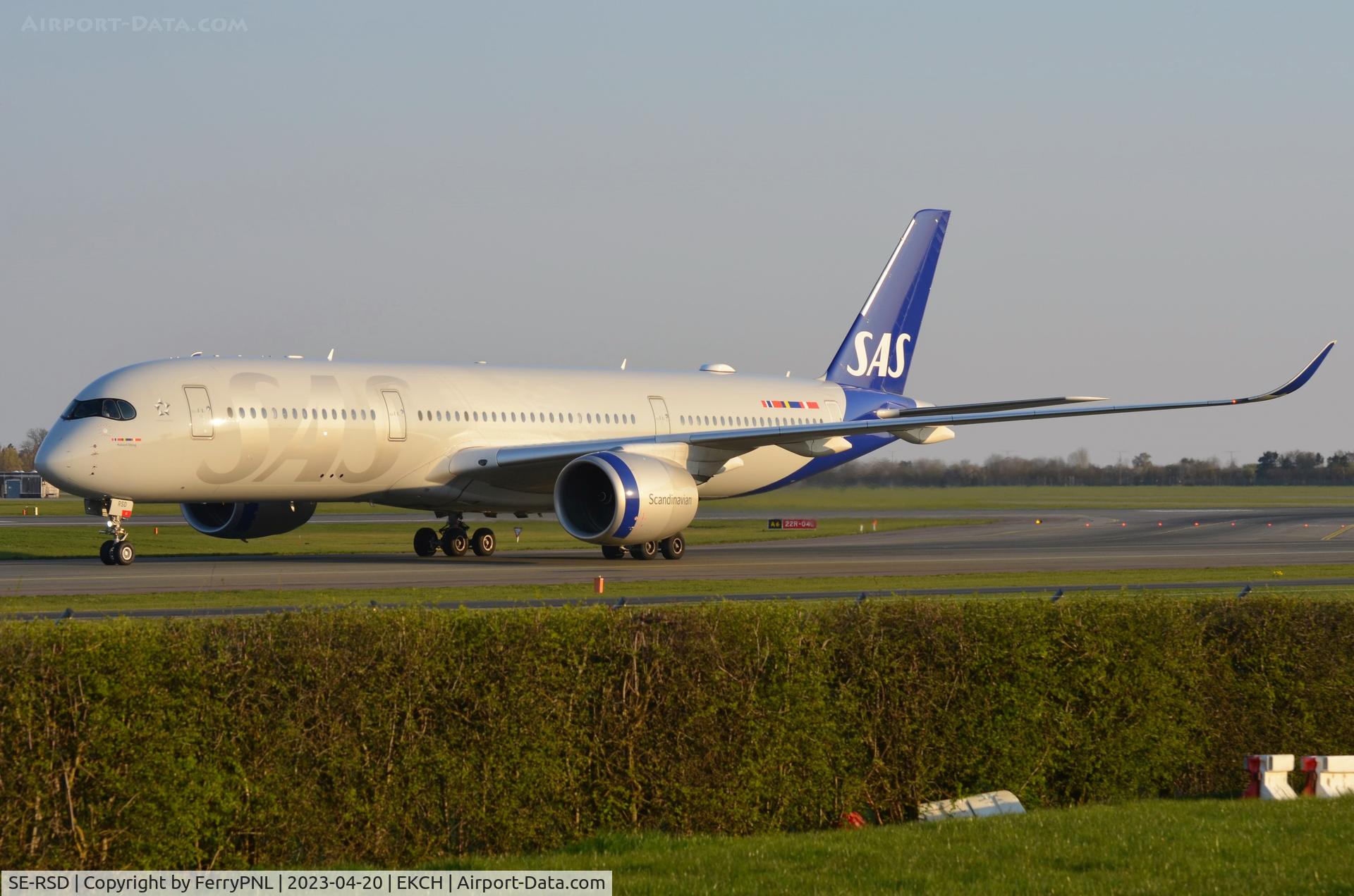 SE-RSD, 2020 Airbus A350-941 C/N 418, SAS A359 arriving from NRT