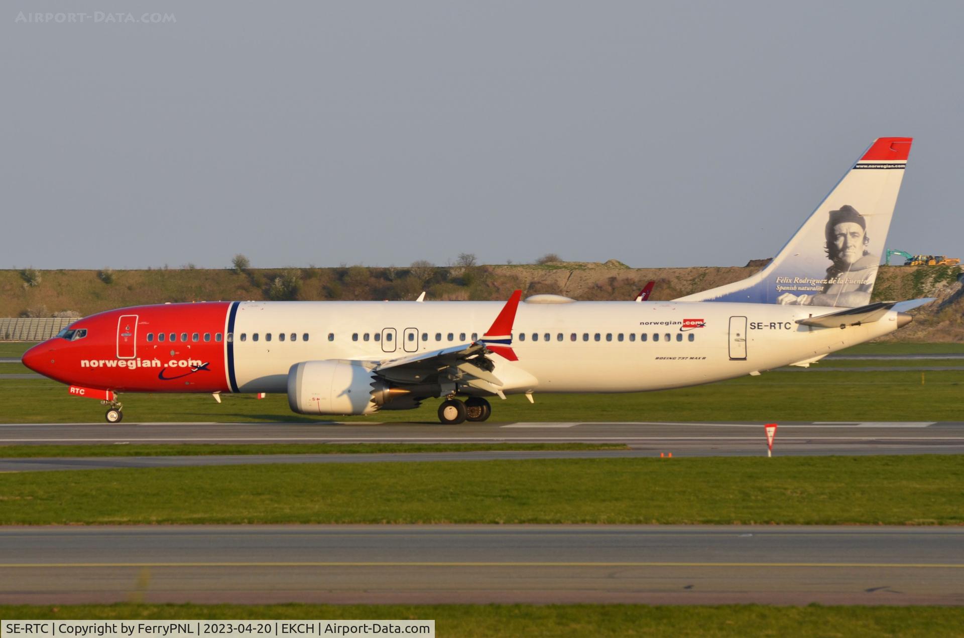 SE-RTC, 2018 Boeing 737-8 MAX C/N 63973, Norwegian Max in CPH
