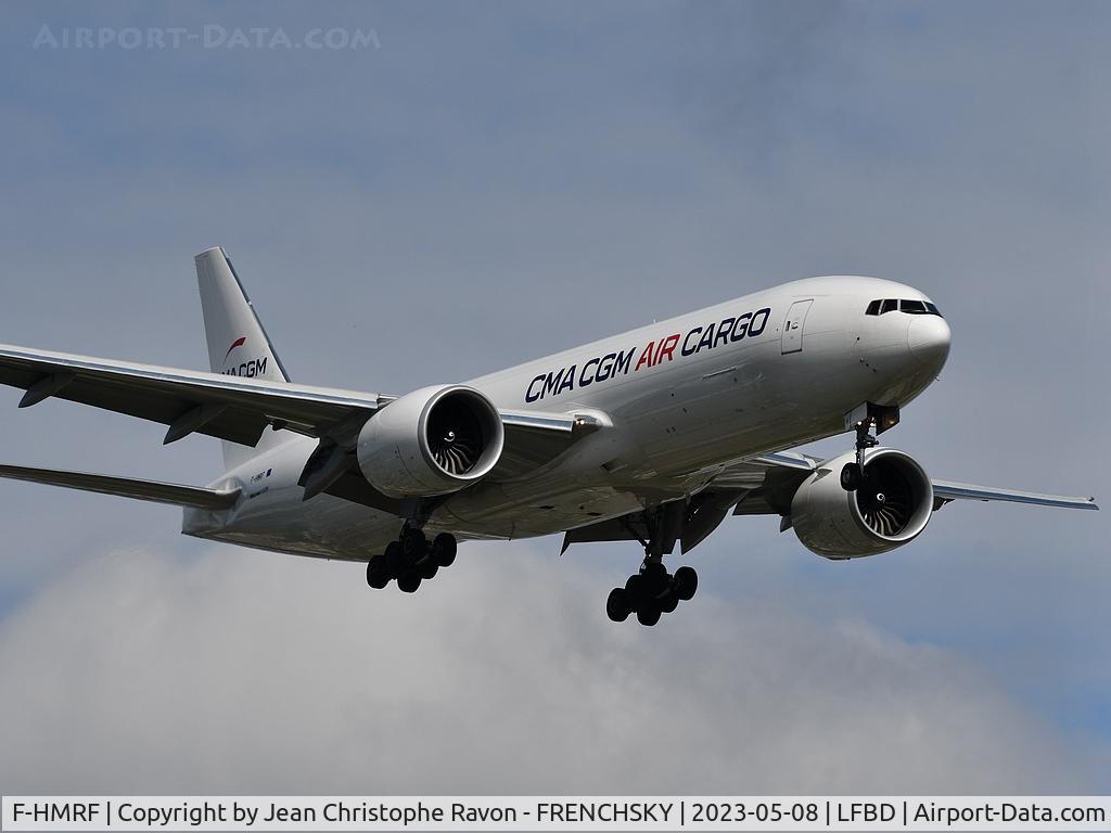 F-HMRF, 2022 Boeing 777-F C/N 67461, Flight 2C10 from Paris CDG