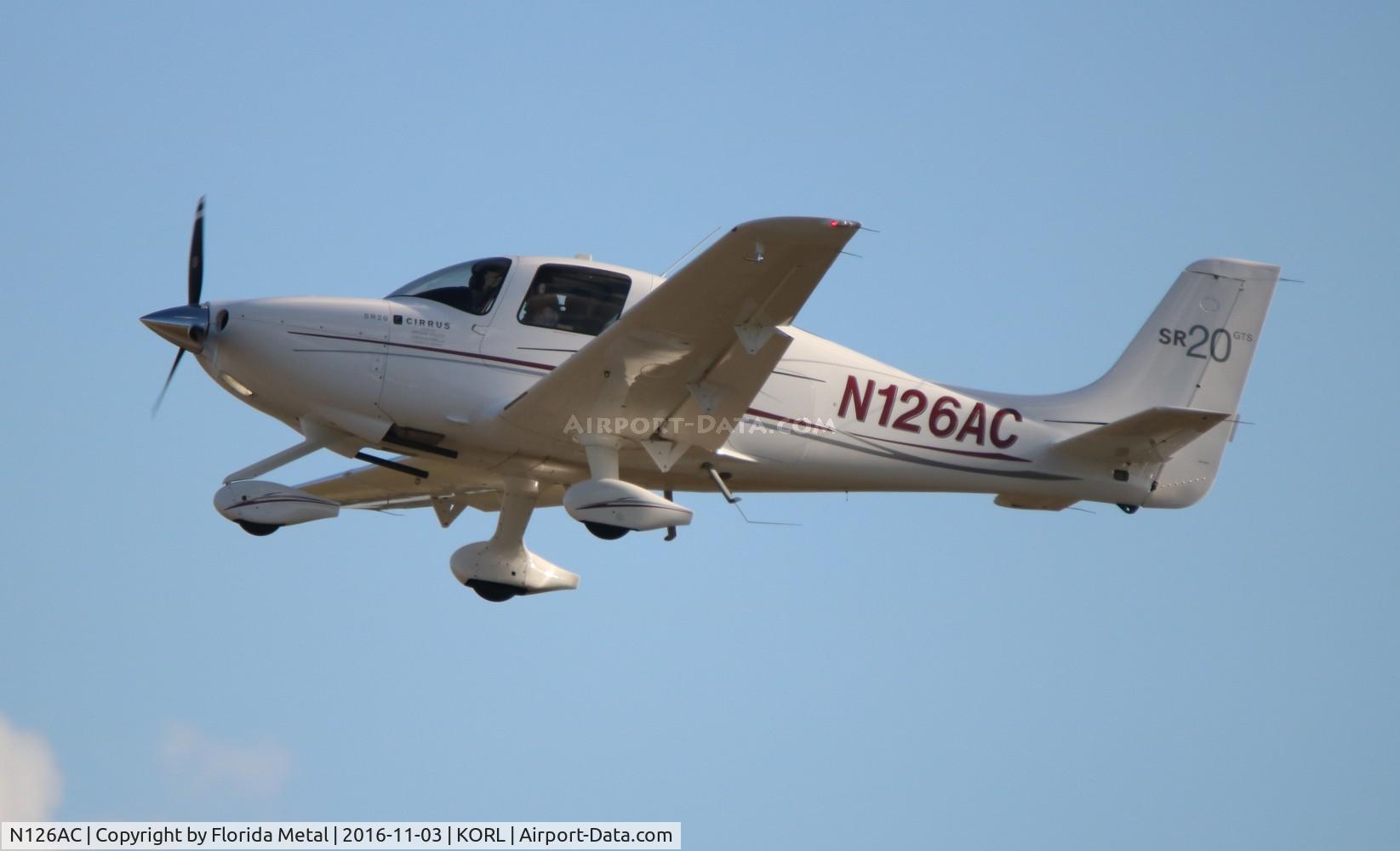 N126AC, Cirrus SR20 GTS C/N 2058, SR20 zx