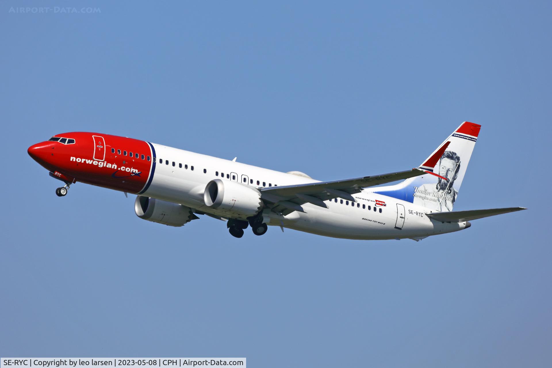 SE-RYC, 2018 Boeing 737-8 MAX C/N 63971, Copenhagen 8.5.2023