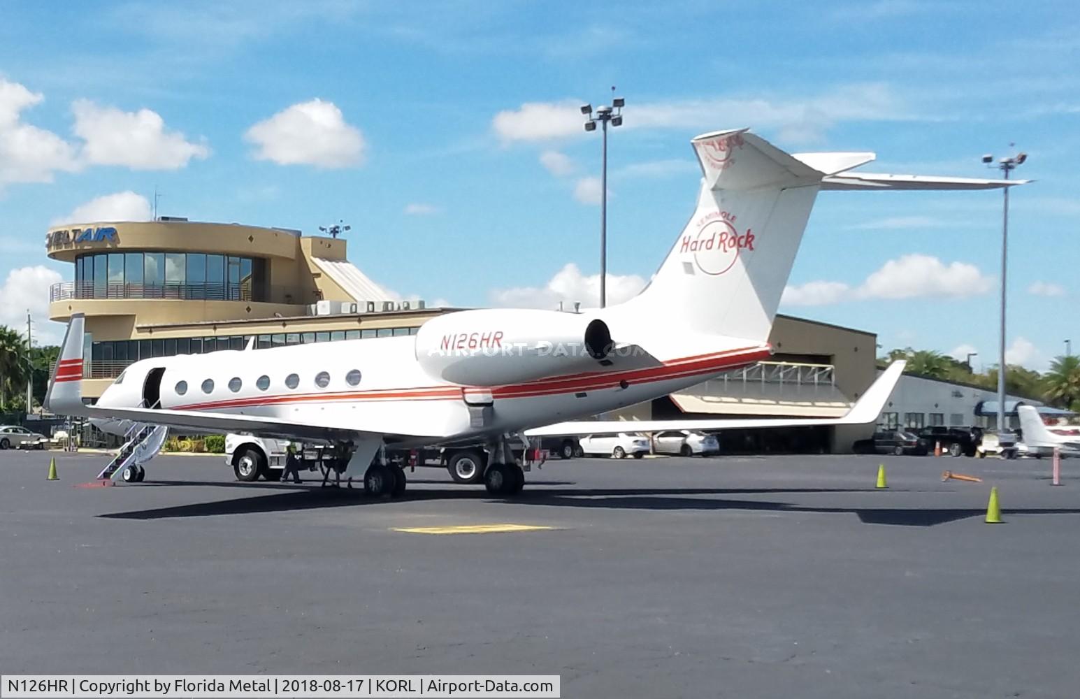 N126HR, 2013 Gulfstream Aerospace GV-SP (G550) C/N 5436, G550 zx