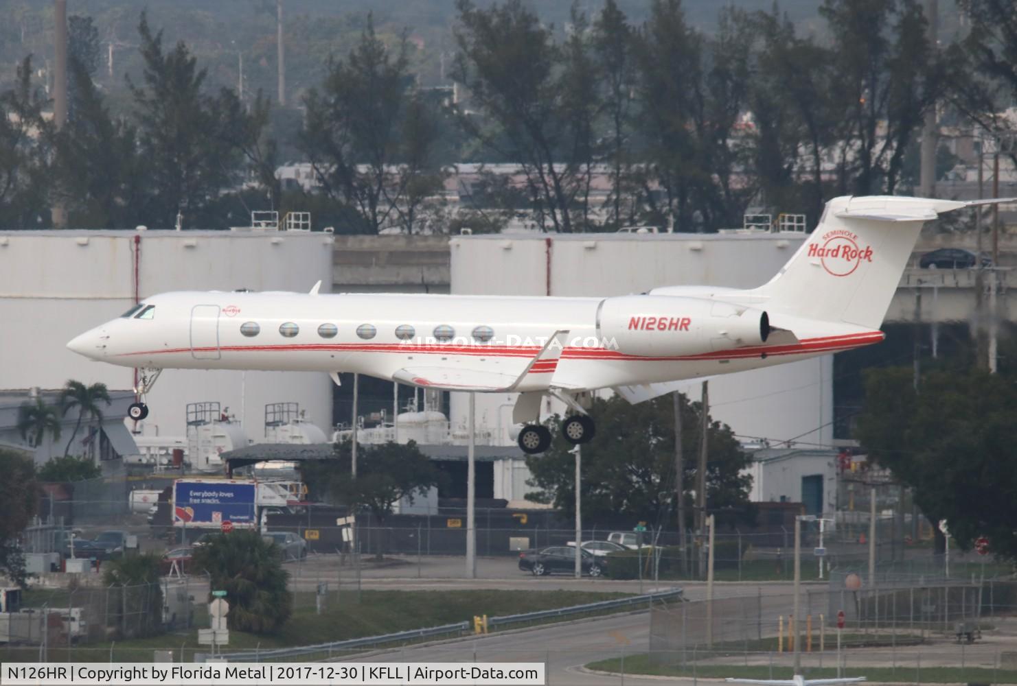 N126HR, 2013 Gulfstream Aerospace GV-SP (G550) C/N 5436, G550 zx