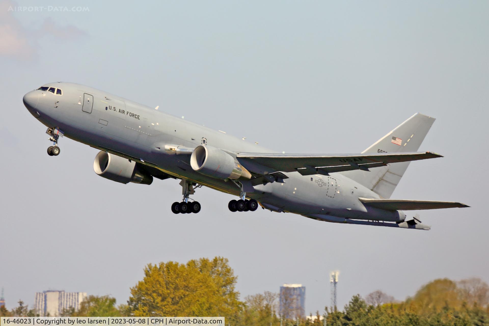16-46023, 2018 Boeing KC-46A Pegasus (767-2LKC) C/N 41861, Copebhagen 8.5.2023