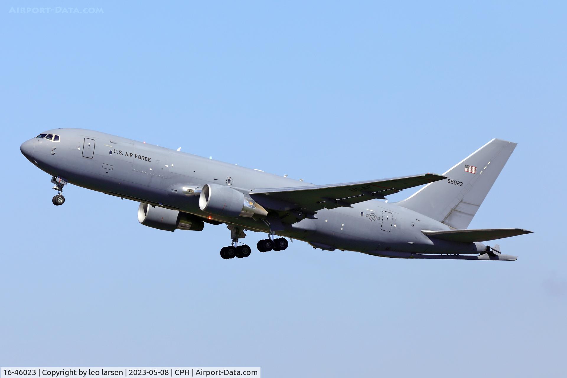 16-46023, 2018 Boeing KC-46A Pegasus (767-2LKC) C/N 41861, Copenhagen 8.5.2023