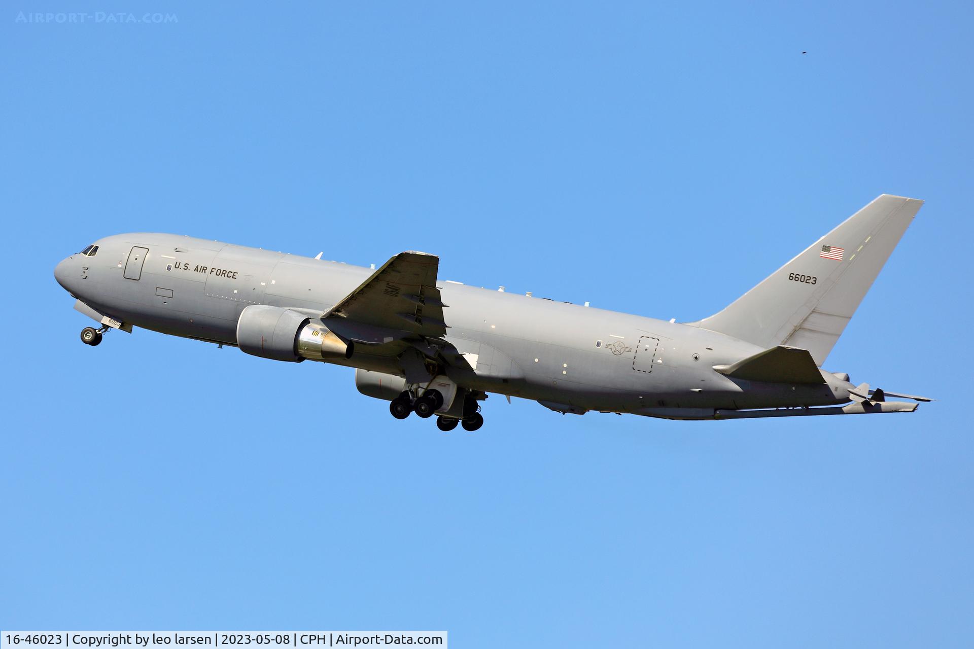 16-46023, 2018 Boeing KC-46A Pegasus (767-2LKC) C/N 41861, Copenhagen 8.5.2023