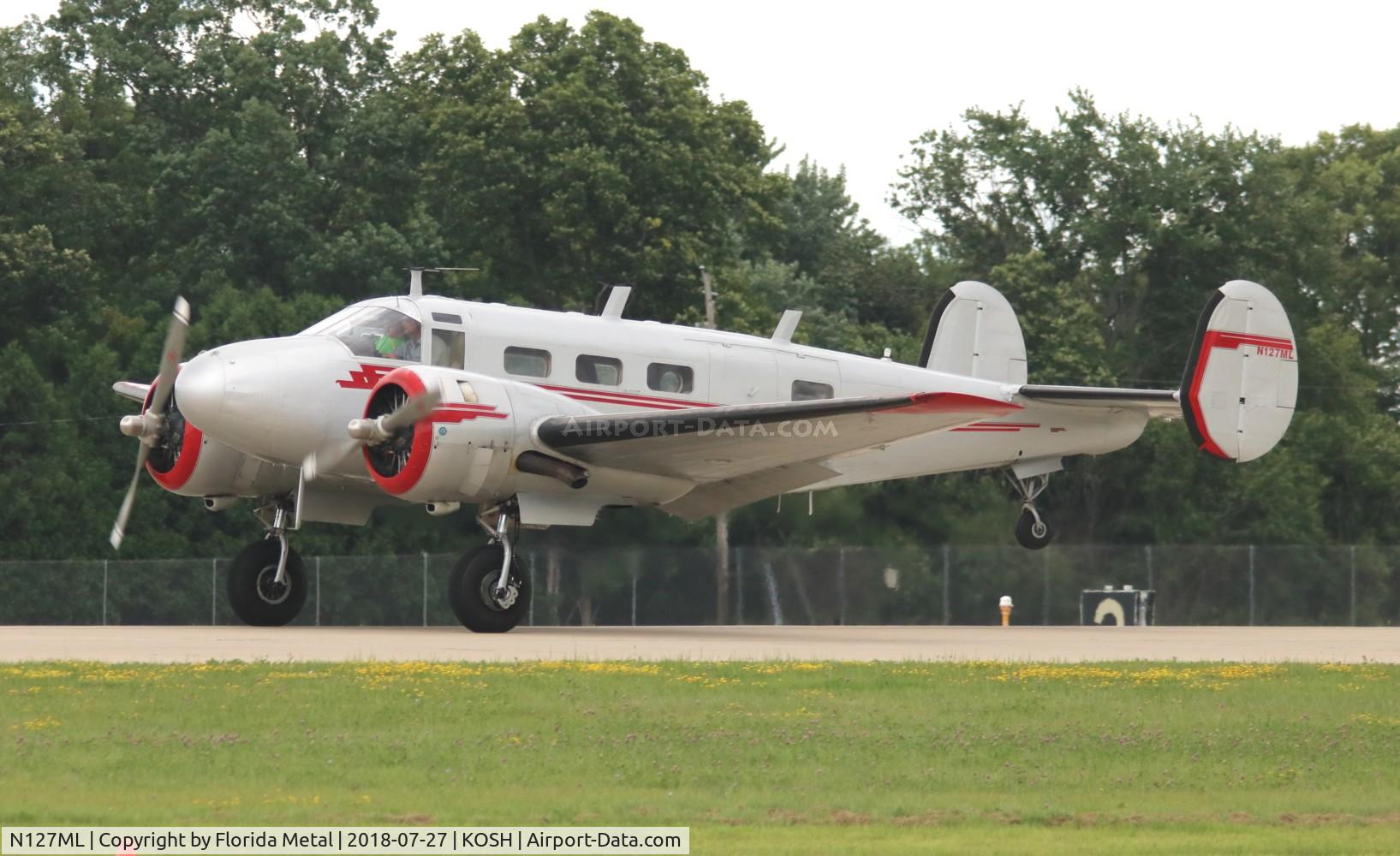 N127ML, 1946 Beech D18S C/N A-212, Beech D18S zx