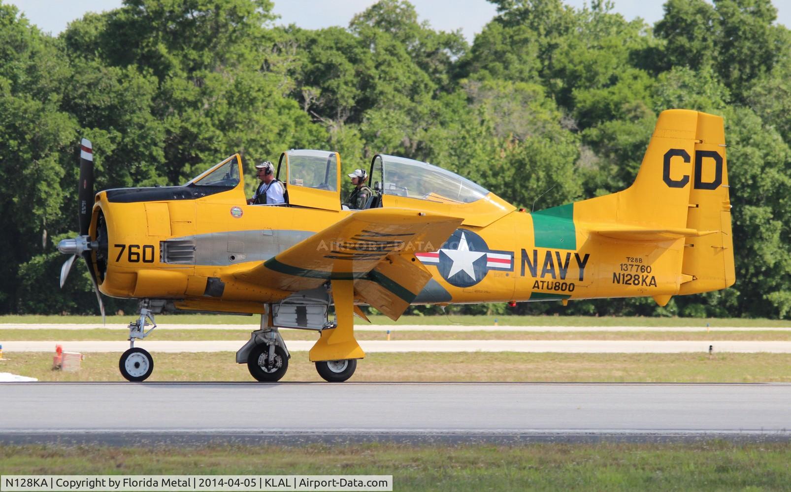 N128KA, 1958 North American T-28B Trojan C/N 200-123 (137760), T-28 zx