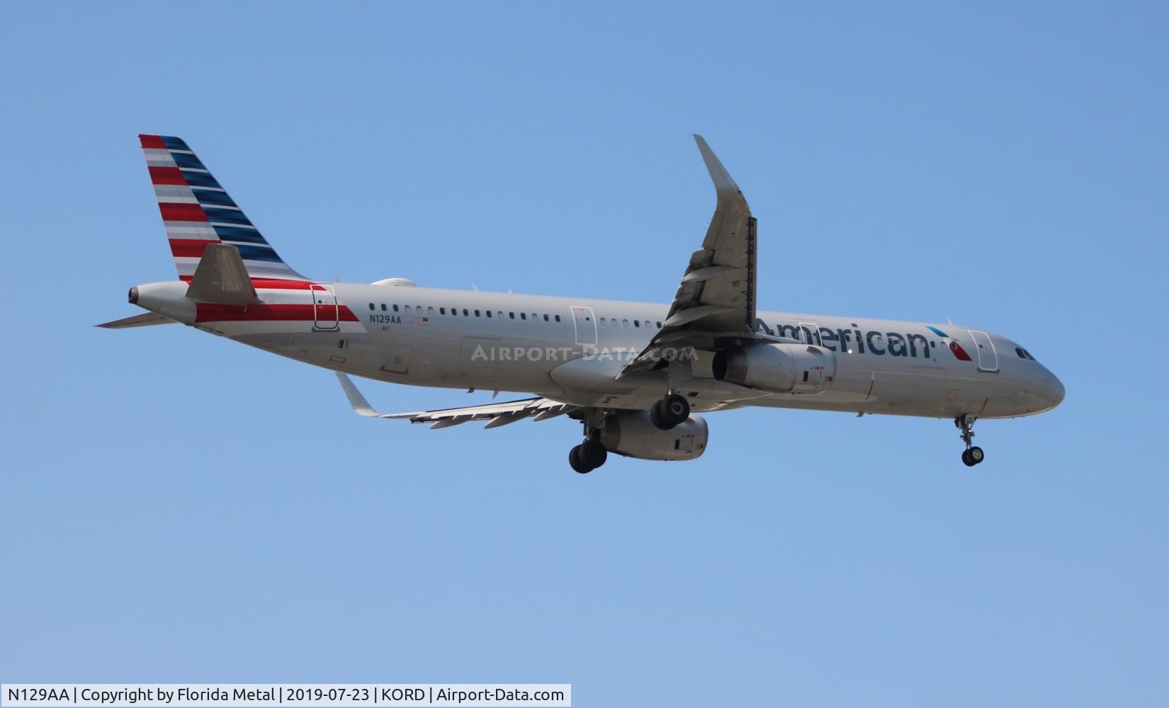 N129AA, 2014 Airbus A321-231 C/N 6401, AAL A321 zx