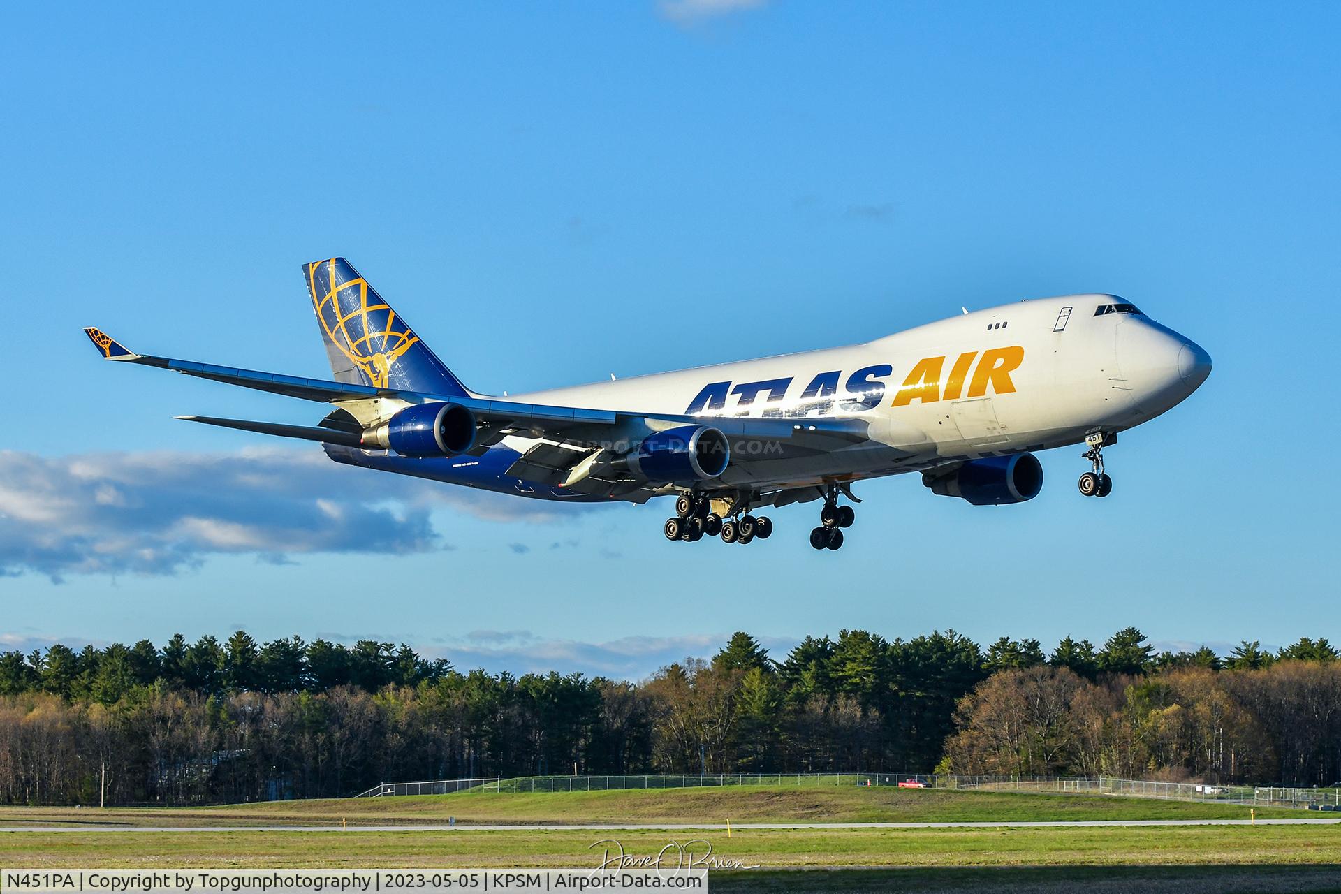 N451PA, 2000 Boeing 747-46NF C/N 30809, Now with Atlas Airlines
