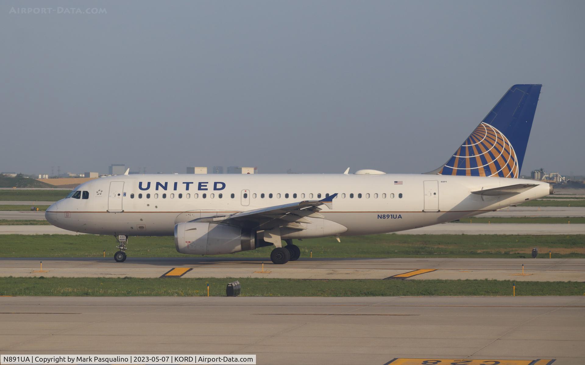 N891UA, 2006 Airbus A319-132 C/N 2901, Airbus A319-132