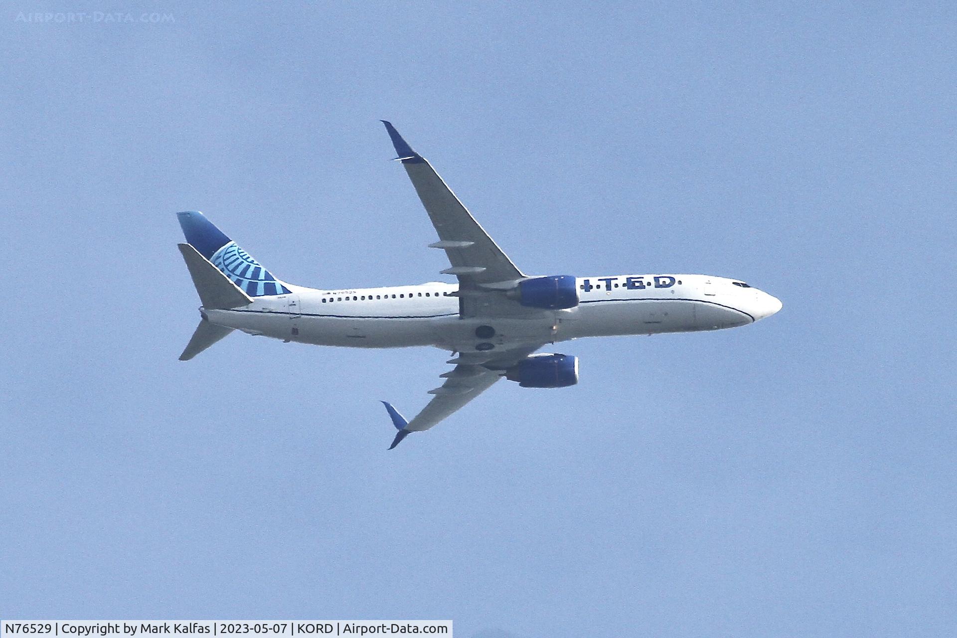 N76529, 2010 Boeing 737-824 C/N 31652, United Airlines B738 N76529 UAL2439 TPA-ORD