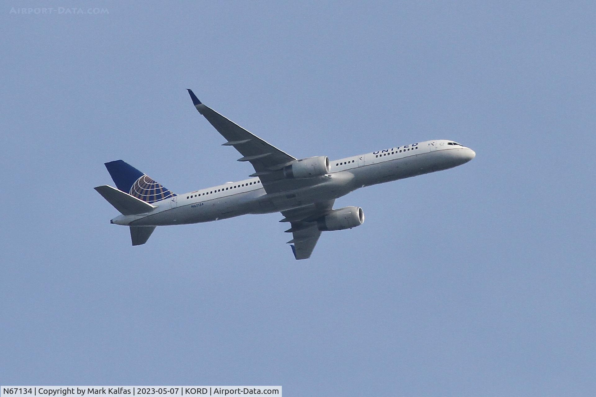 N67134, 1999 Boeing 757-224 C/N 29283, United Airlines B752 N67134 UA2497 IAD-ORD