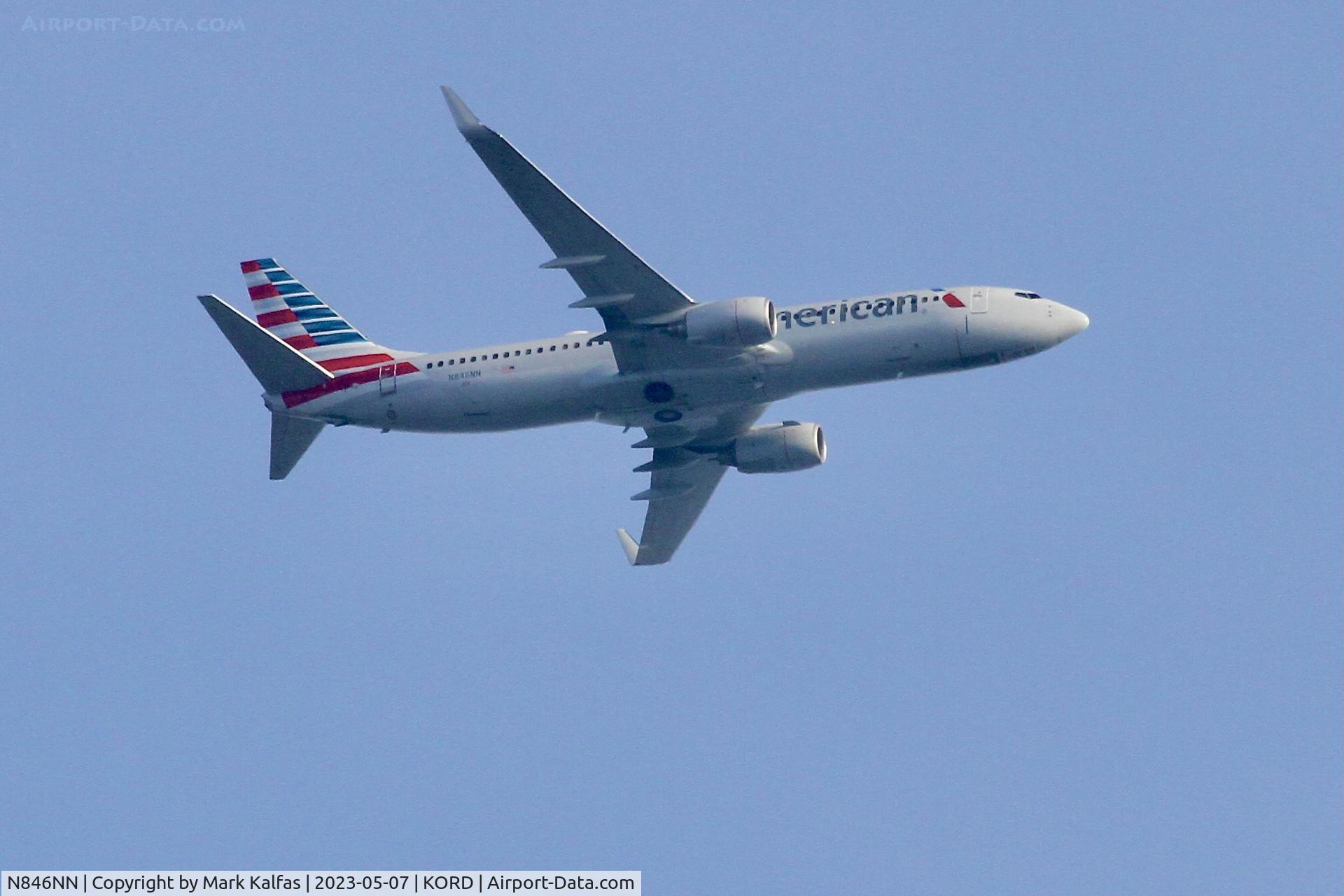 N846NN, 2010 Boeing 737-823 C/N 31101, American Airlines B738 N846NN AA1101 TPA-ORD
