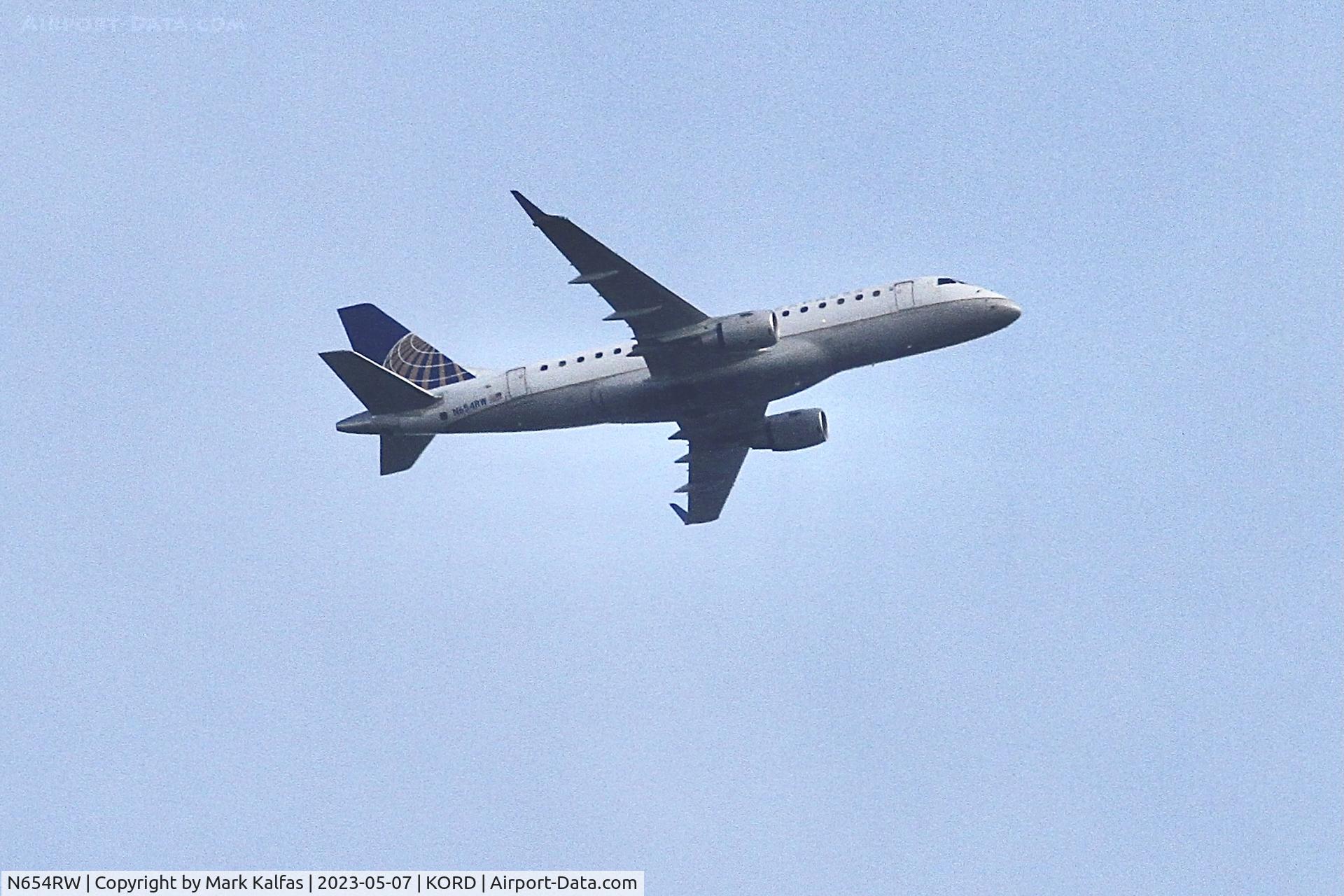 N654RW, 2005 Embraer 170SE (ERJ-170-100SE) C/N 17000104, Republic Airways/United Express, E170 N654RW  RPA3642 JAX-ORD