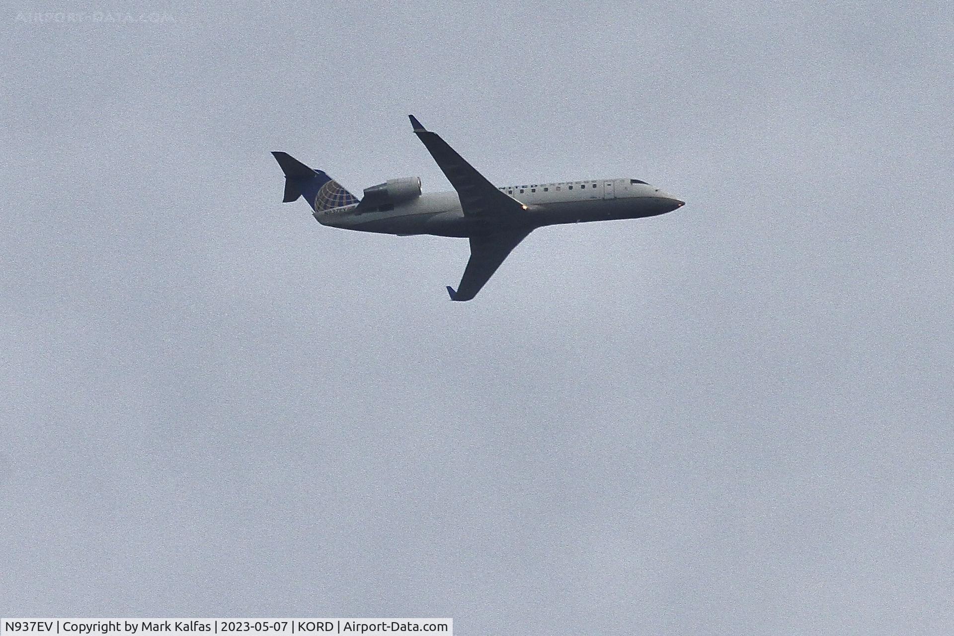 N937EV, 2005 Bombardier CRJ-200ER (CL-600-2B19) C/N 8042, SkyWest/United Express CRJ2 N937EV SKW4644 CRW-ORD