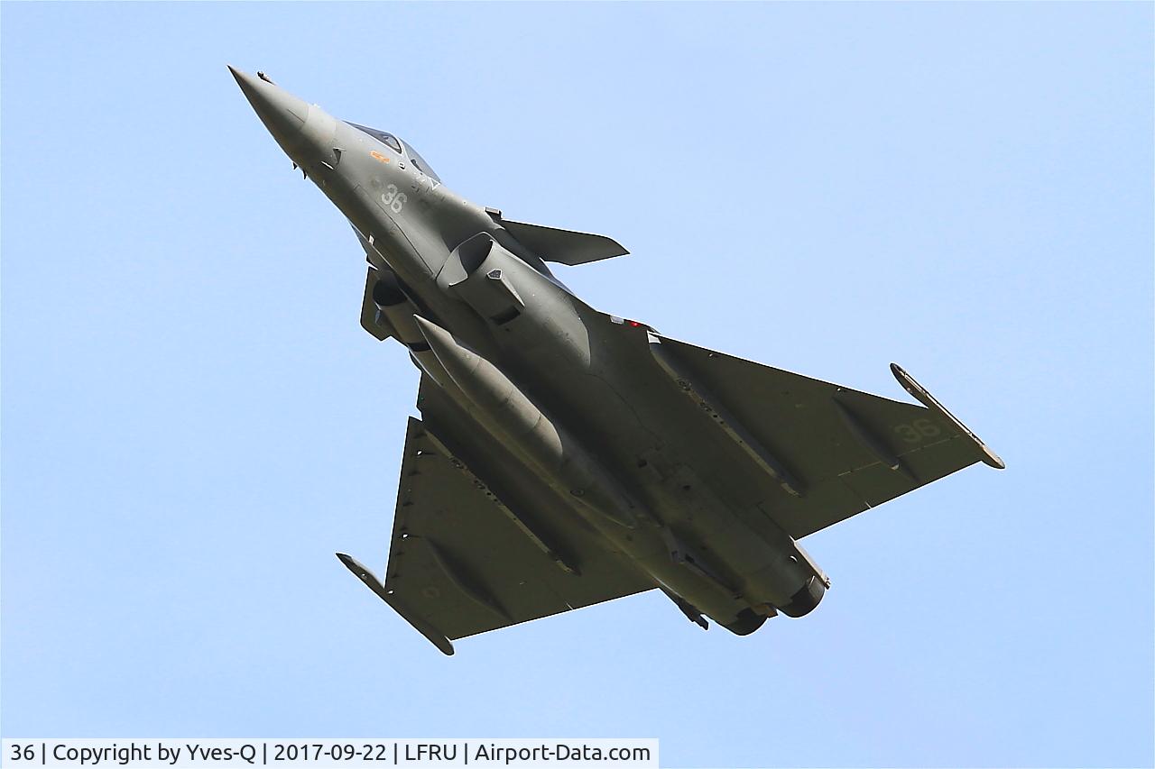 36, Dassault Rafale M C/N 36, Dassault Rafale M, On display, Morlaix-Ploujean airport (LFRU-MXN) Air show 2017