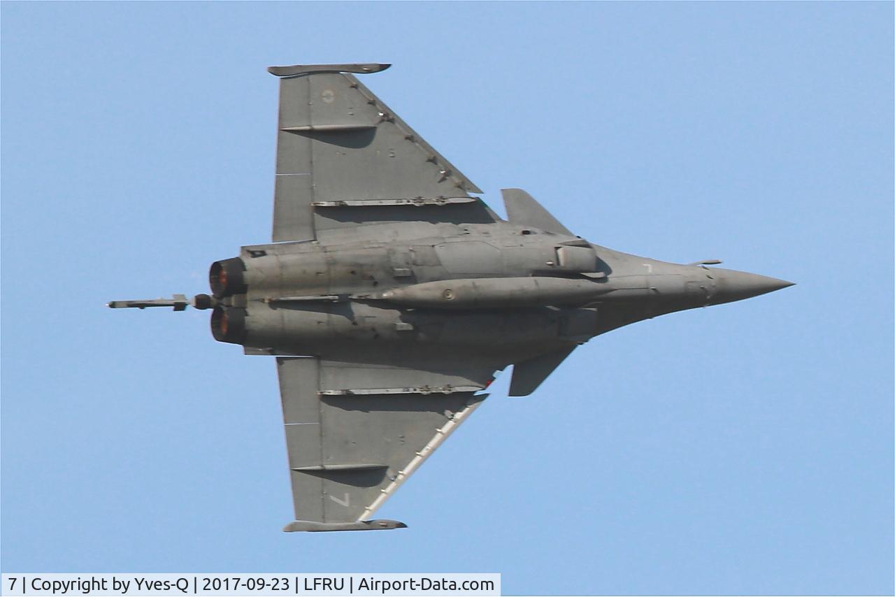 7, Dassault Rafale M C/N 7, Dassault Rafale M, On display, Morlaix-Ploujean airport (LFRU-MXN) Air show 2017