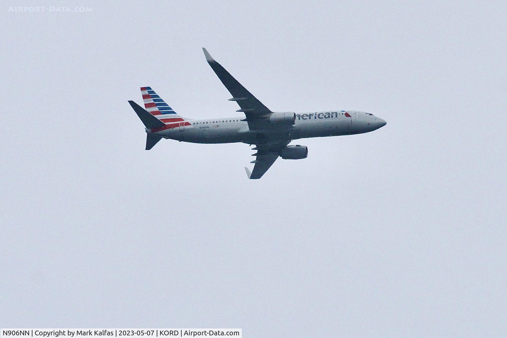 N906NN, 2012 Boeing 737-823 C/N 31155, American Airlines B738 N906NN  AA317 PUJ-ORD