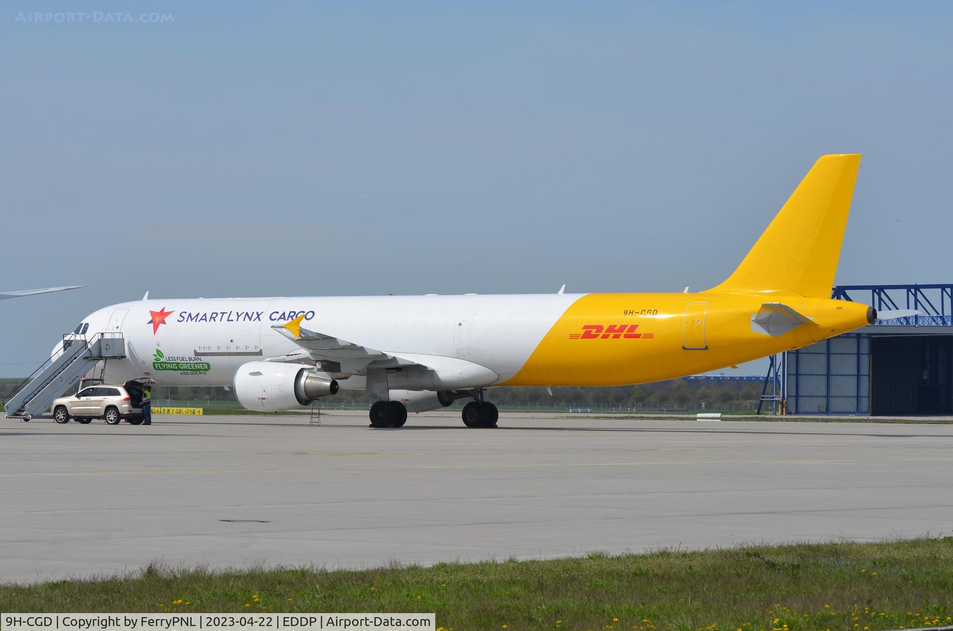 9H-CGD, 1998 Airbus A321-211 C/N 775, SmartLynx Cargo A321 used on behalf of DHL