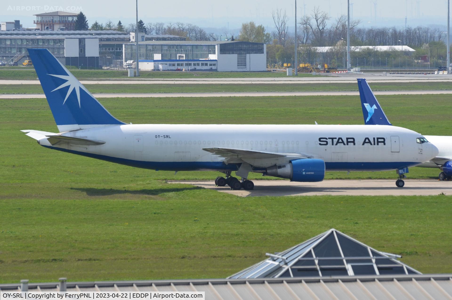 OY-SRL, 1982 Boeing 767-232 C/N 22219, Former Delta B762 as Star Air freighter in LEJ