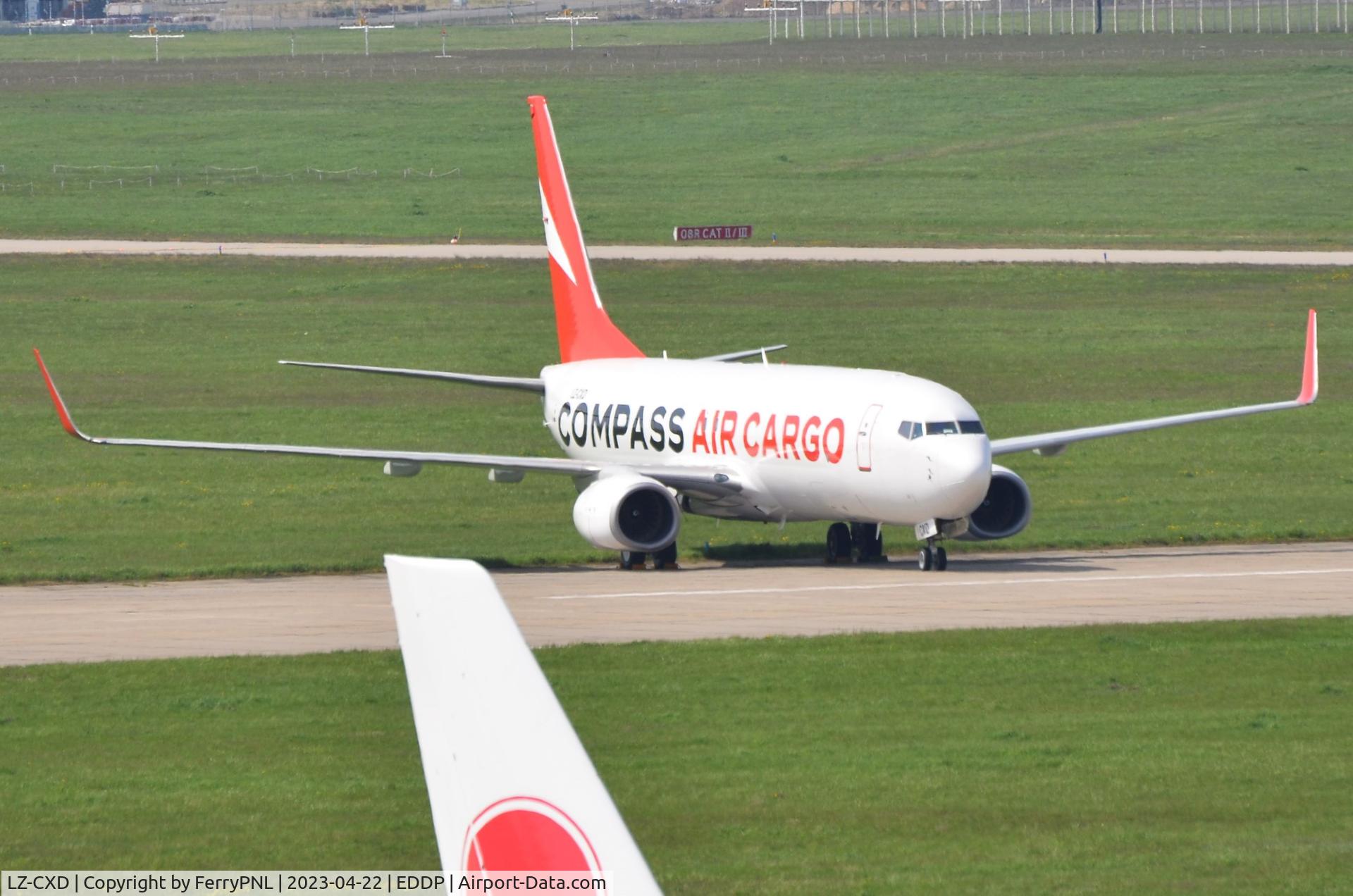 LZ-CXD, 2006 Boeing 737-85R C/N 34800, Compass B738F parked