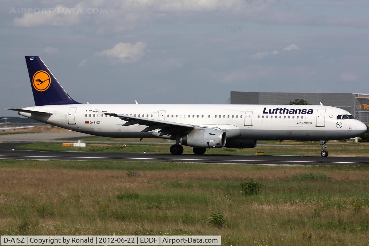 D-AISZ, 2009 Airbus A321-231 C/N 4085, at fra