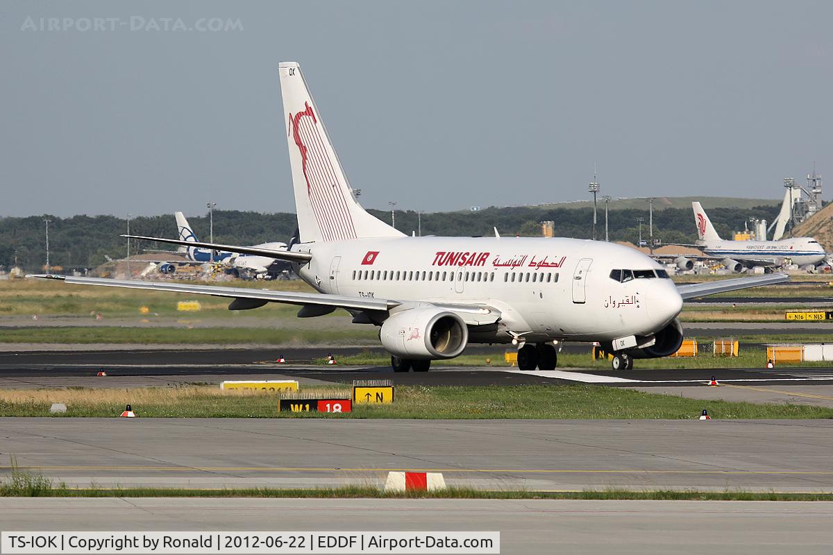 TS-IOK, 1999 Boeing 737-6H3 C/N 29496, at fra