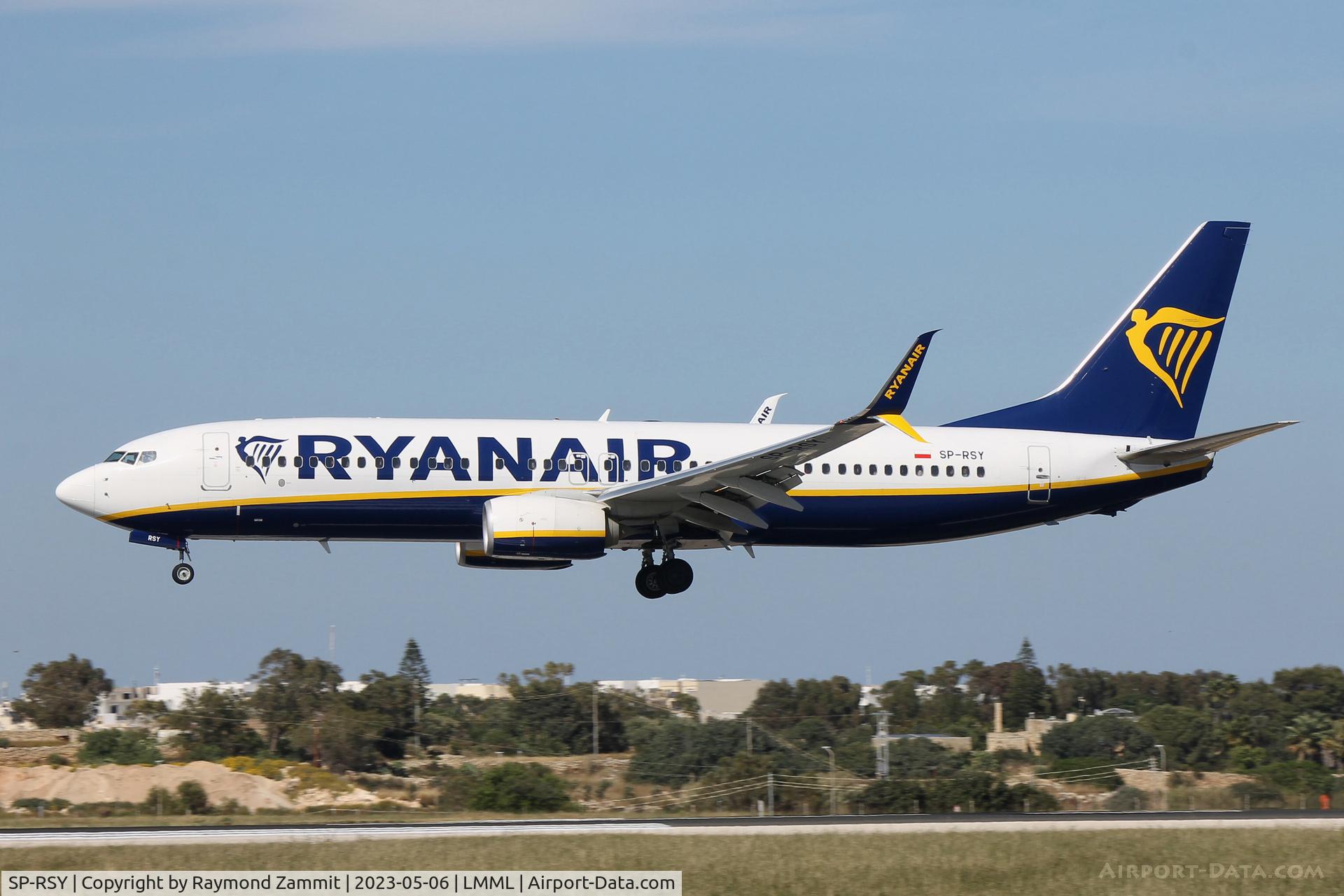 SP-RSY, 2017 Boeing 737-800 C/N 44780, B737-800 SP-RSY Ryanair Sun
